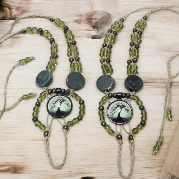 NEW Black & Green Halloween Tree Barefoot Sandals - Picture 3 of 6